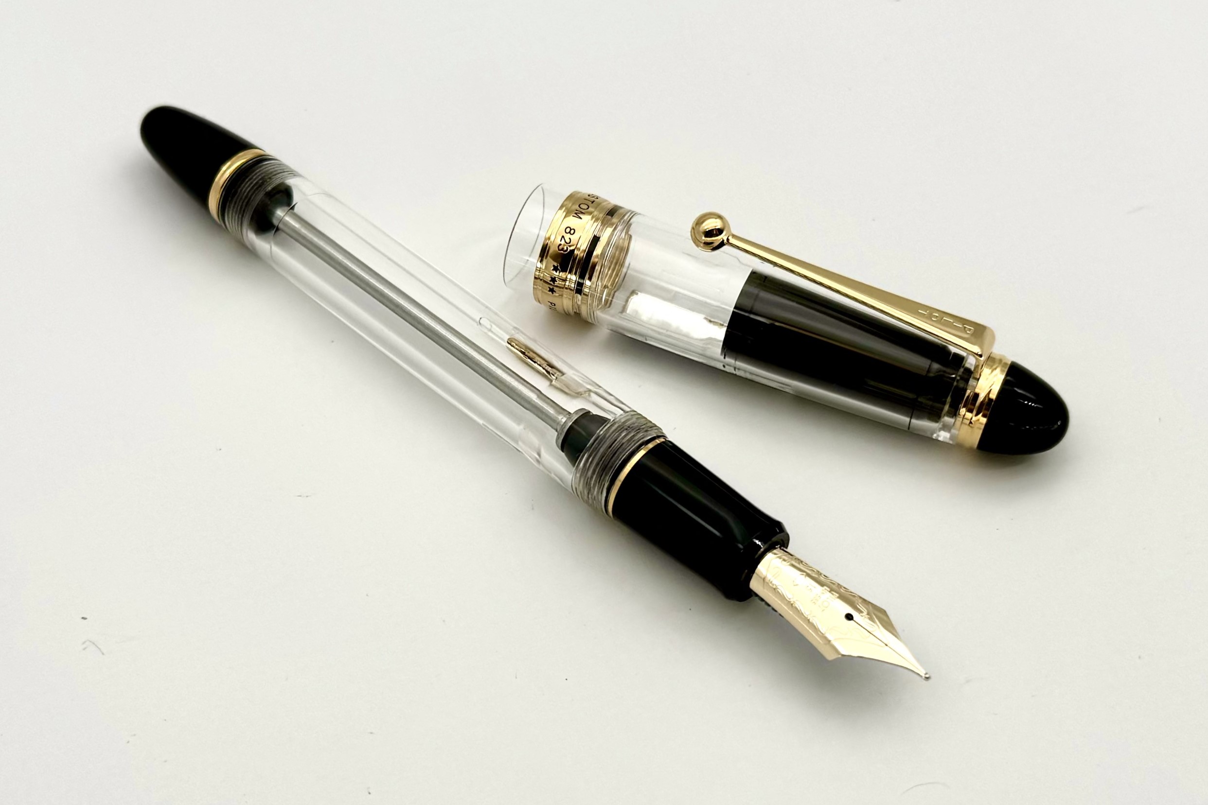 PilotCustom823ClearDemonstratorFPwithInk_B
